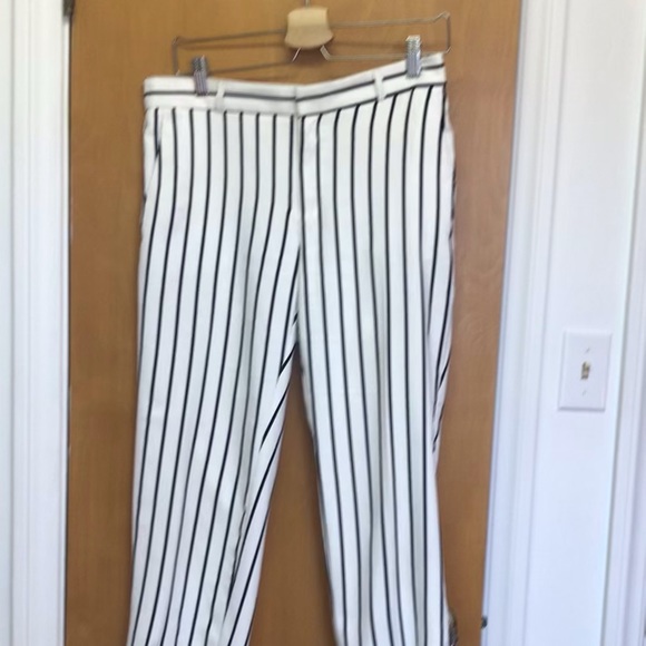 Banana Republic Vertical-Striped Dress Pant - Picture 3 of 3